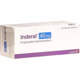 Inderal 40 mg nervosité